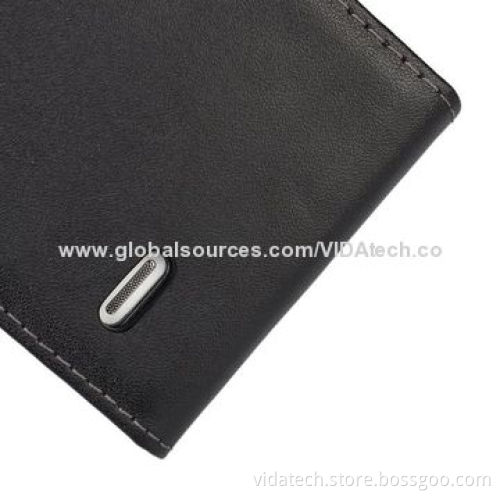 Leather Case, Vertical Flip for Huawei G700